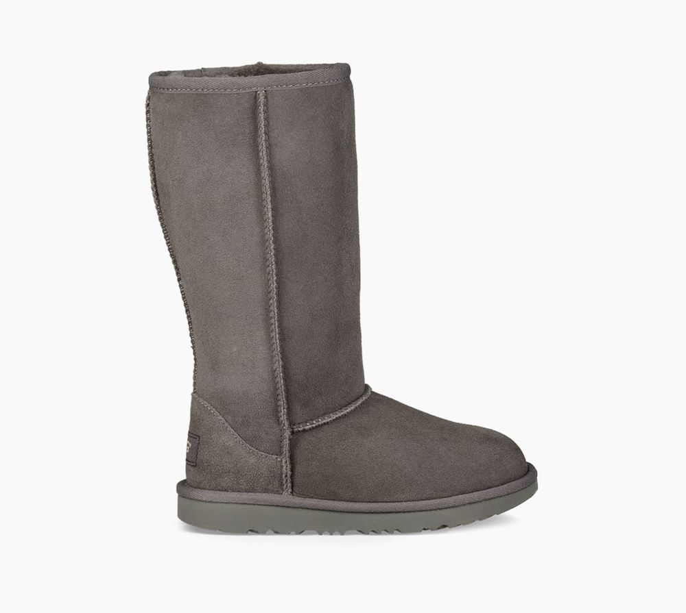 Ugg Classic Ii - Kids Tall Boots - Grey - NZ (0652MYJAZ)